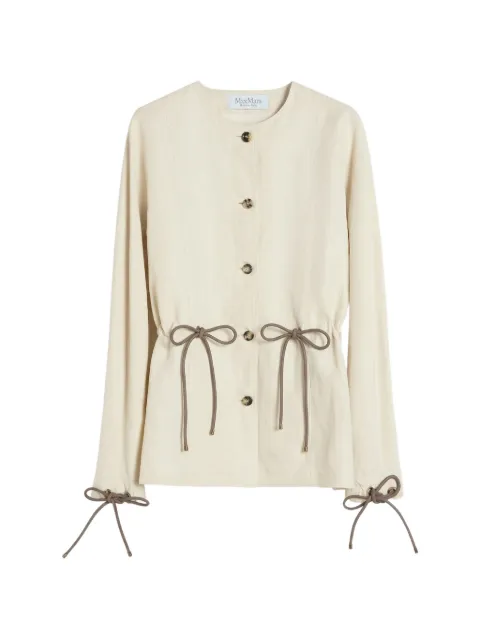 Max Mara drawstring-waist jacket