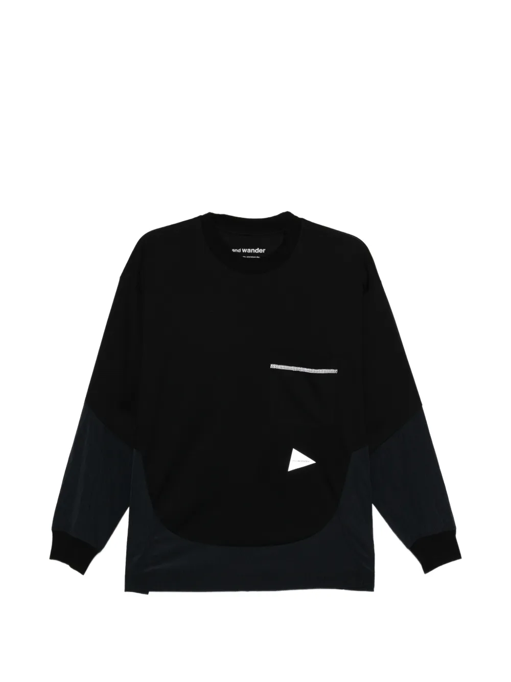 and Wander Combi T-shirt - Nero