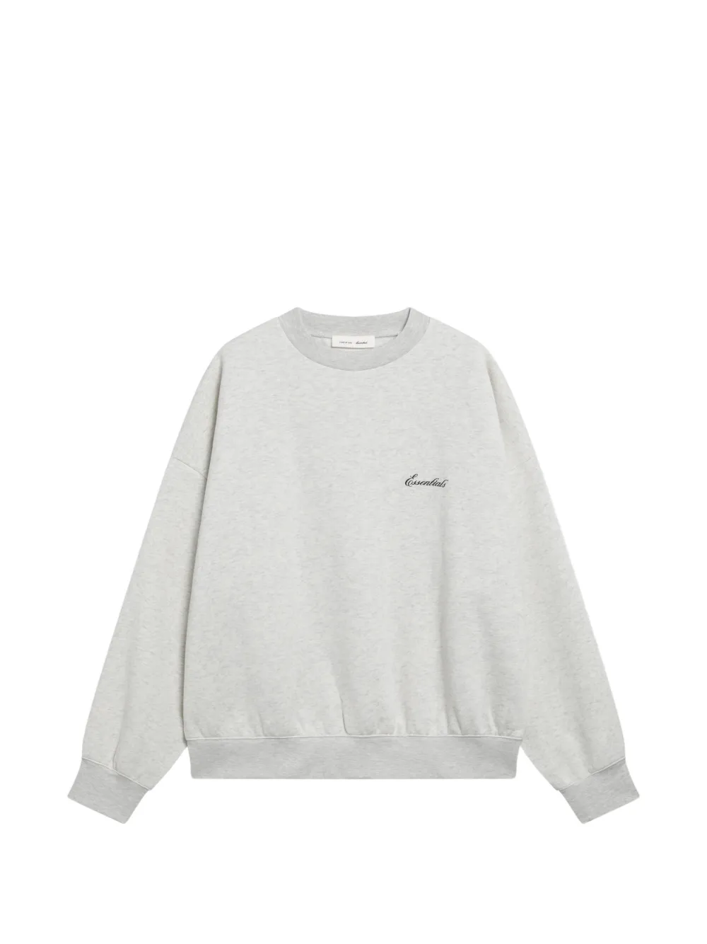 FEAR OF GOD ESSENTIALS Essentials logo-embroidered sweatshirt - Grigio