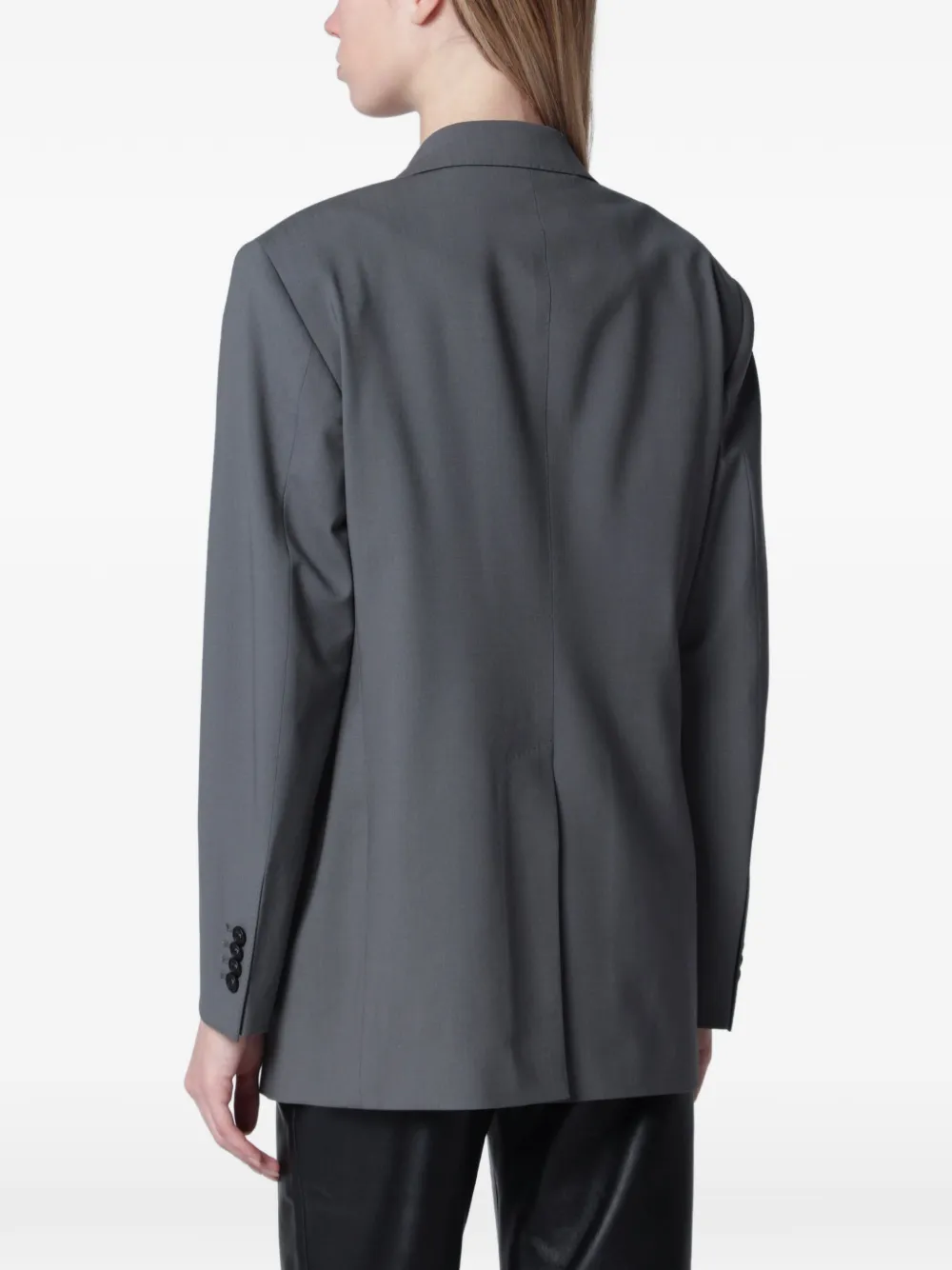 Tagliatore Loreley blazer met dubbele rij knopen Grijs