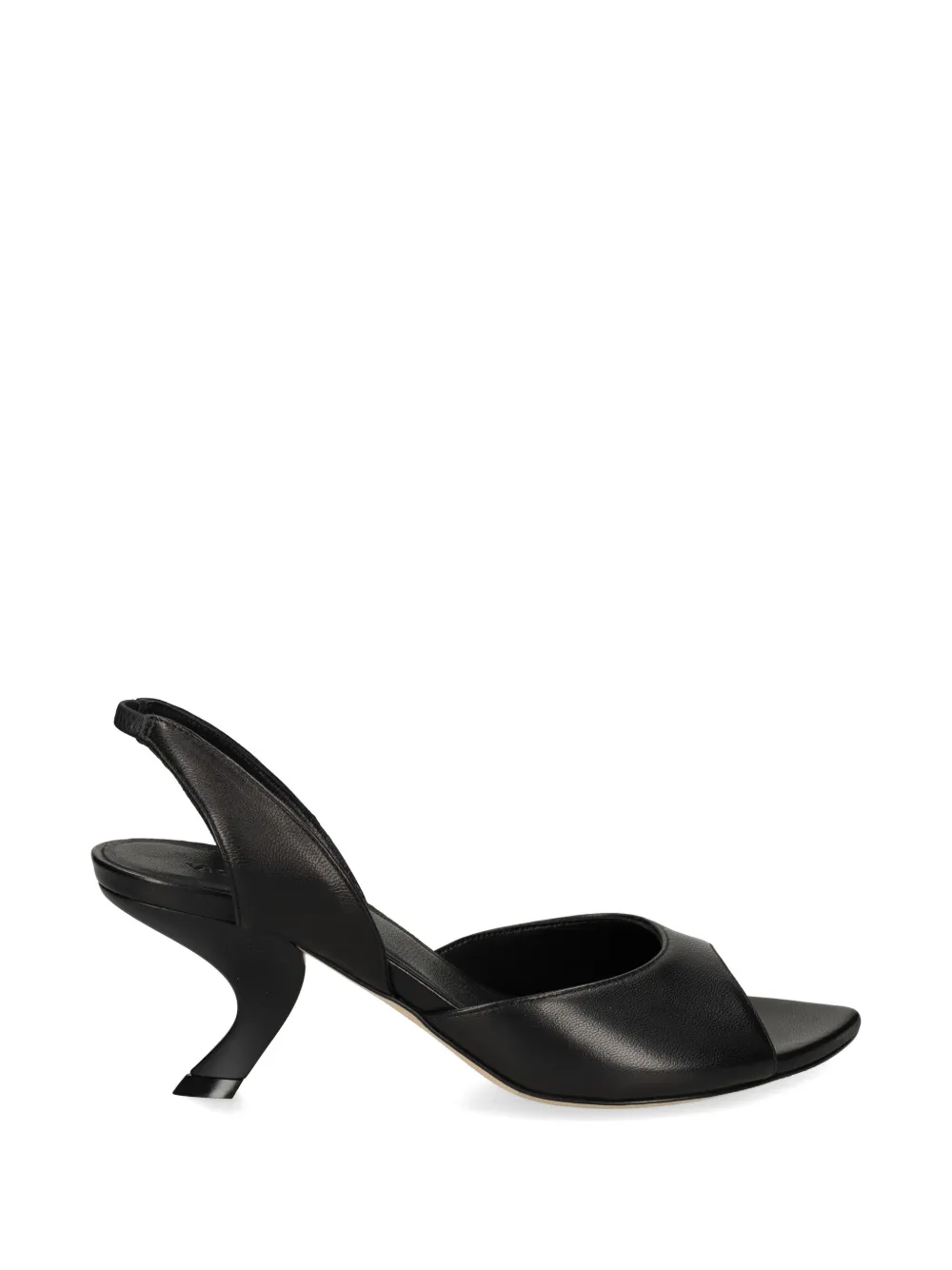 Vic Matie slingback sculpted-heel sandals Zwart