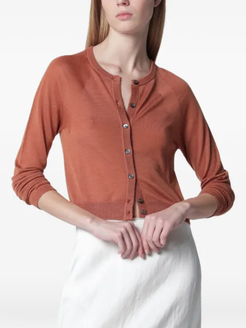 Roberto Collina button-up cropped cardigan