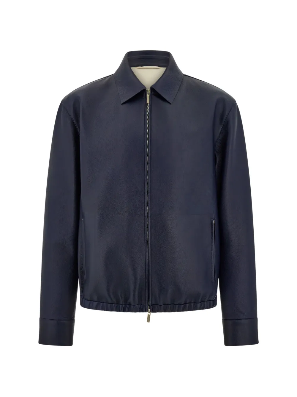 Ferragamo deerskin blouson | Blue | Image 1