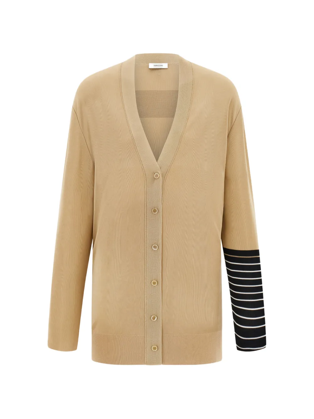 Ferragamo viscose cardigan - Neutrals