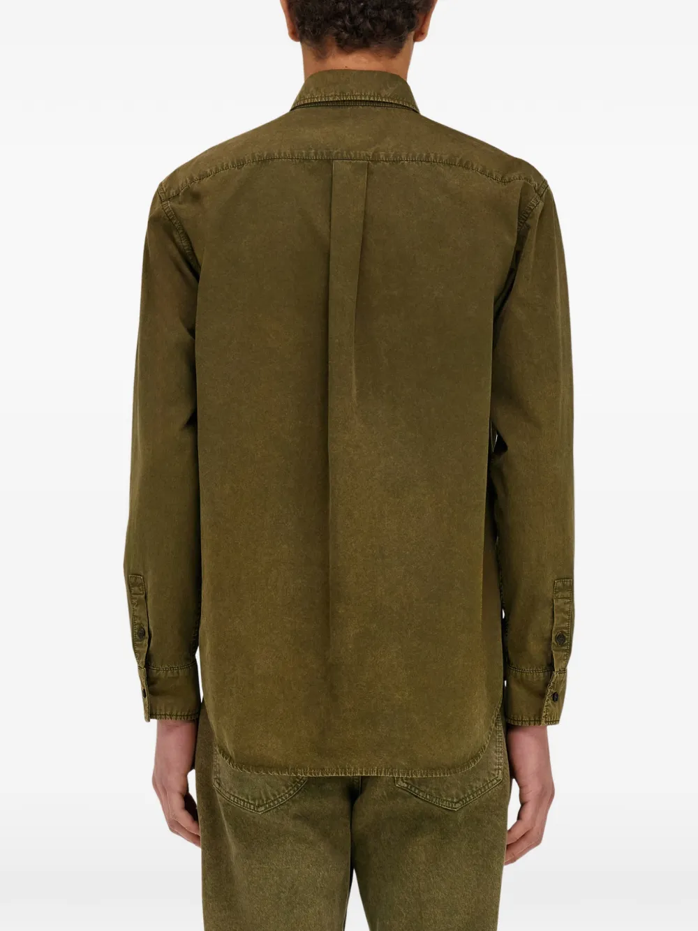 Ferragamo Button-down overhemd Groen