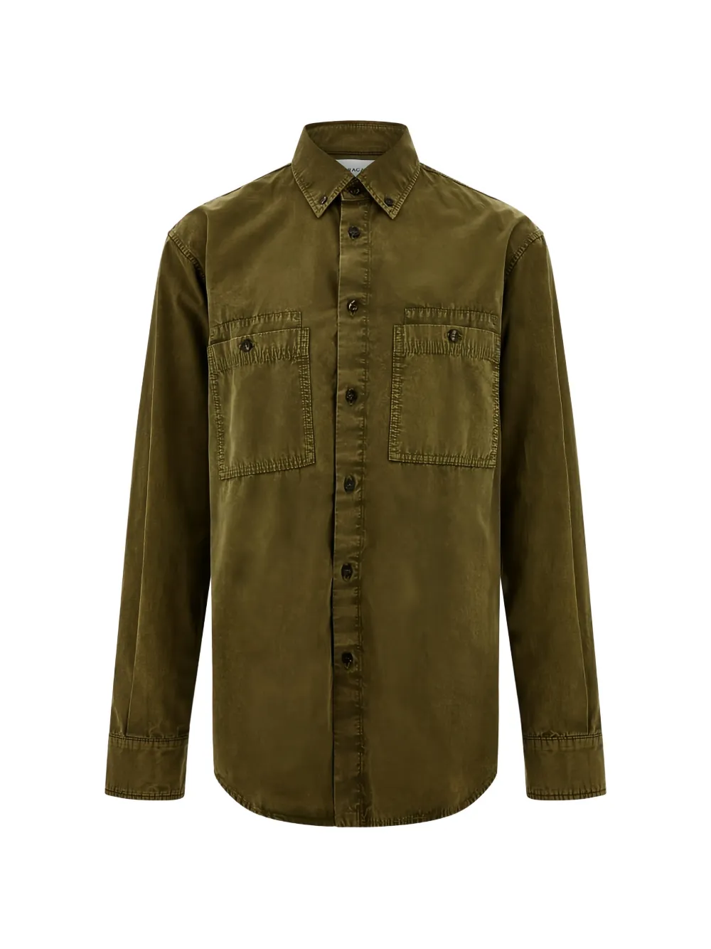 Ferragamo Button-down overhemd Groen