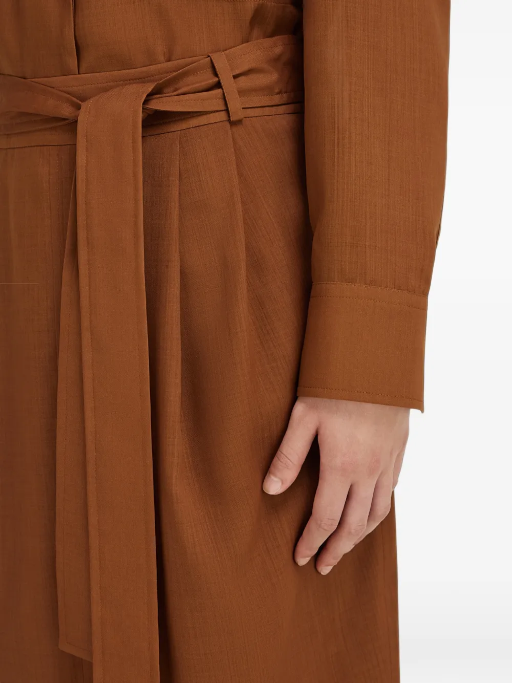 Ferragamo Midi-rok Bruin