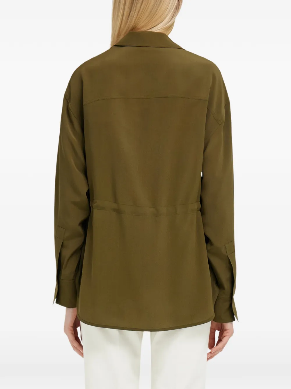 Ferragamo Safari shirtjack Groen