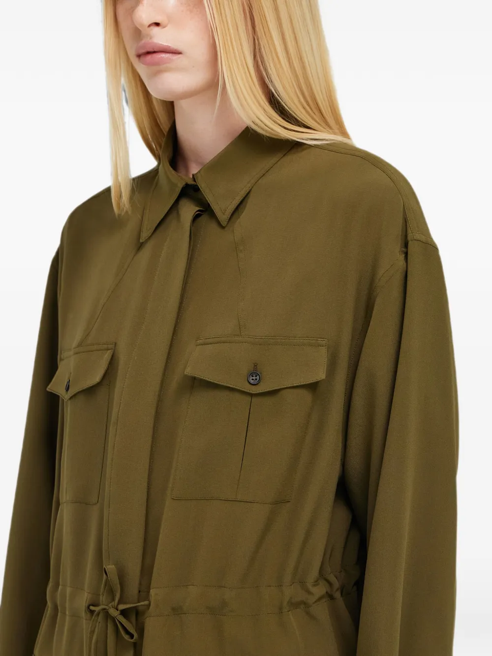 Ferragamo Safari shirtjack Groen
