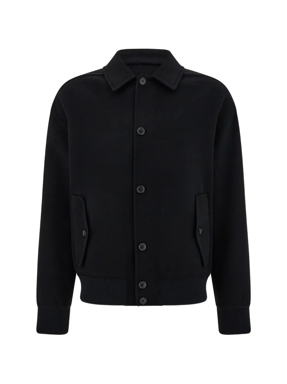 Ferragamo wool and cashmere blouson - Black