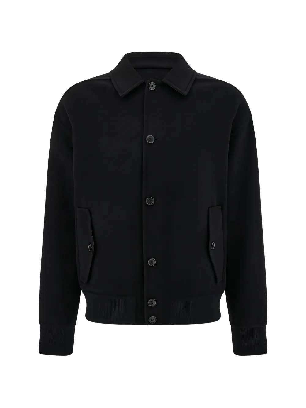 Ferragamo Blouson aus Wolle und Kaschmir - Schwarz