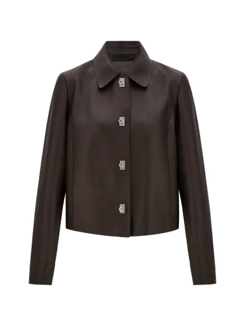 Ferragamo boxy nubuck jacket