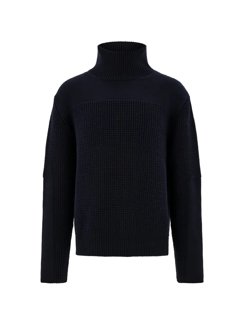 Ferragamo Pullover mit Stehkragen - Blau
