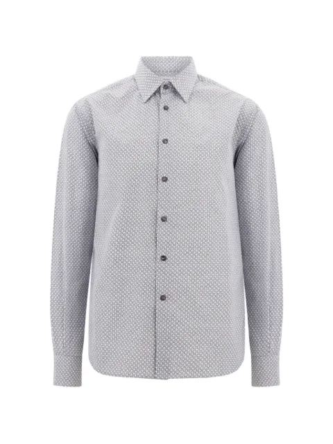Ferragamo micro-patterned shirt