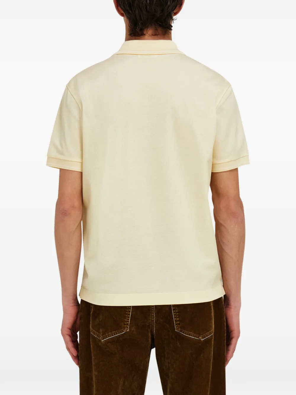 Ferragamo Gancini poloshirt Geel
