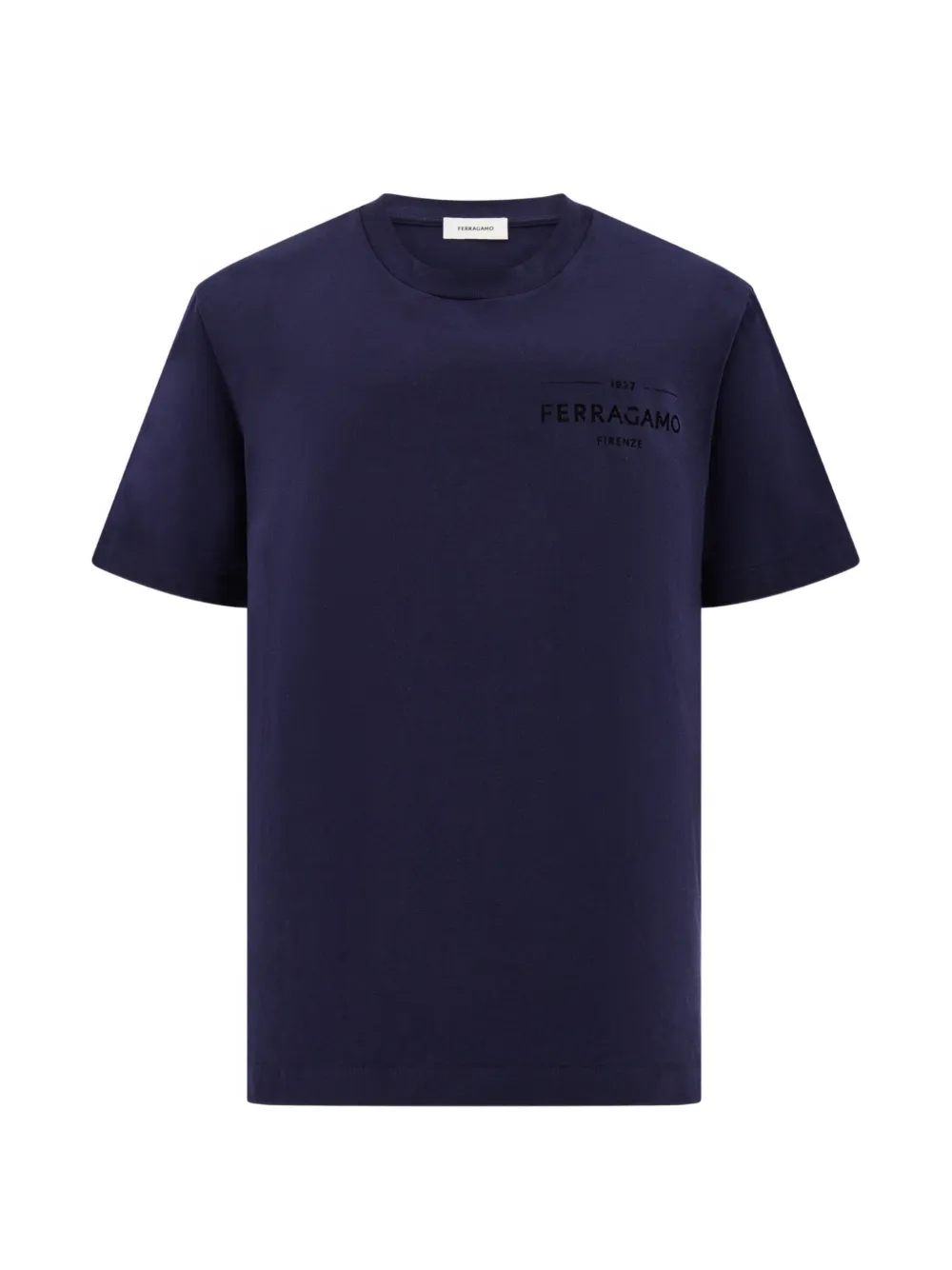 Ferragamo logo T-shirt - Blau