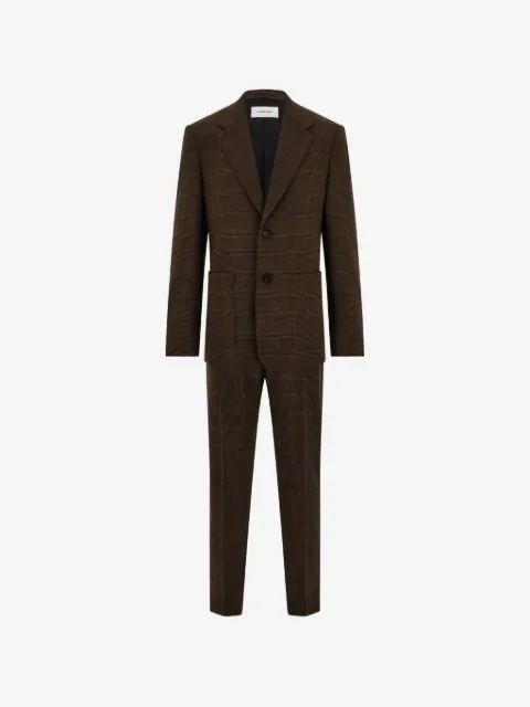 Ferragamo wool pinstripe suit