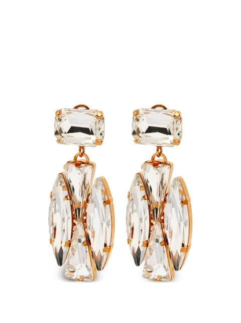 Anton Heunis Hera crystal-embellished drop earrings