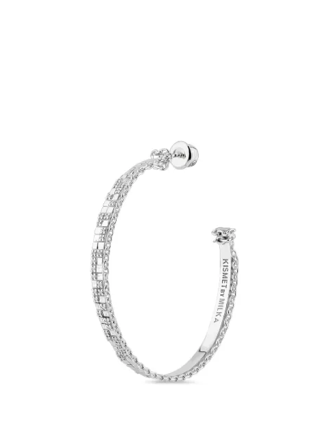 Kismet By Milka diamond hoop earring