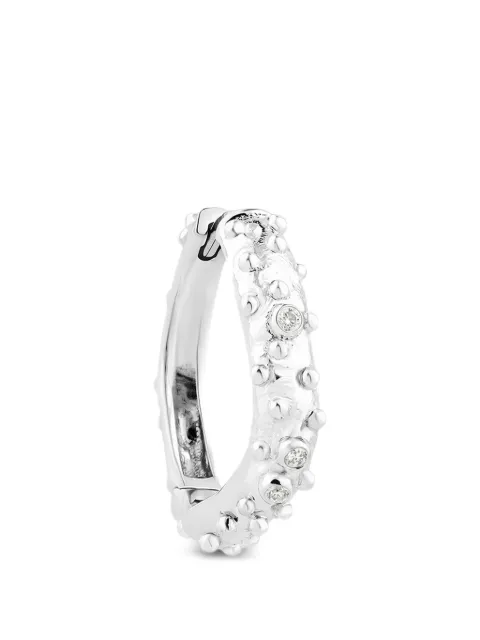 Kismet By Milka maxi Aquatic diamond hoop earring
