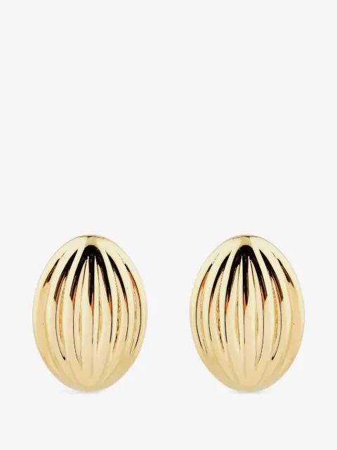 Philippe Audibert Lylie ribbed earrings