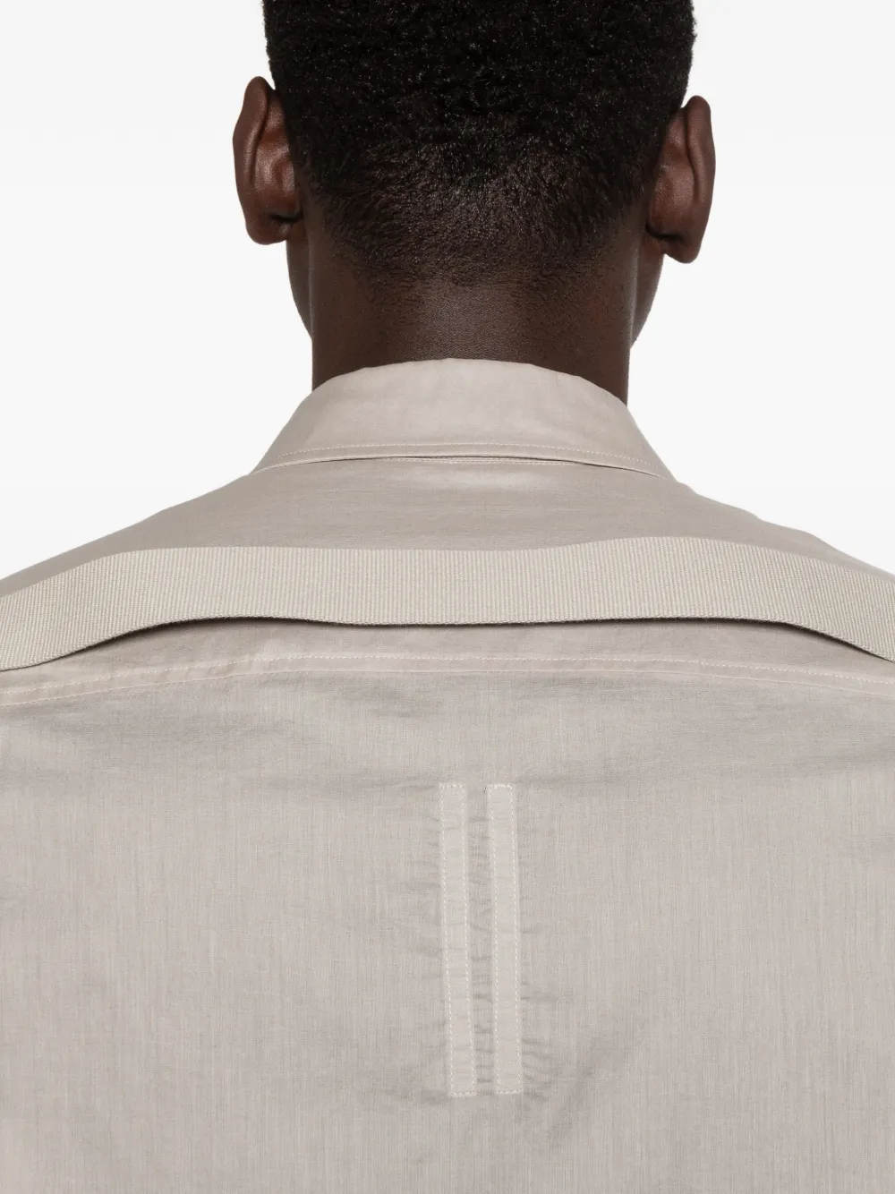 Rick Owens Overhemd met klepzakken Grijs