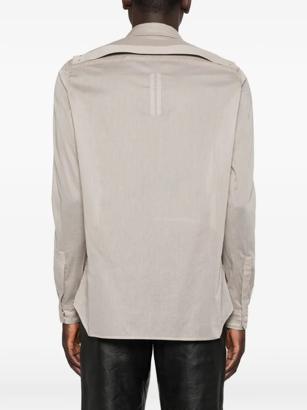 Rick Owens Overhemd met klepzakken Grijs