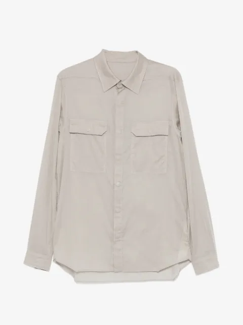 Rick Owens flap-pockets shirt
