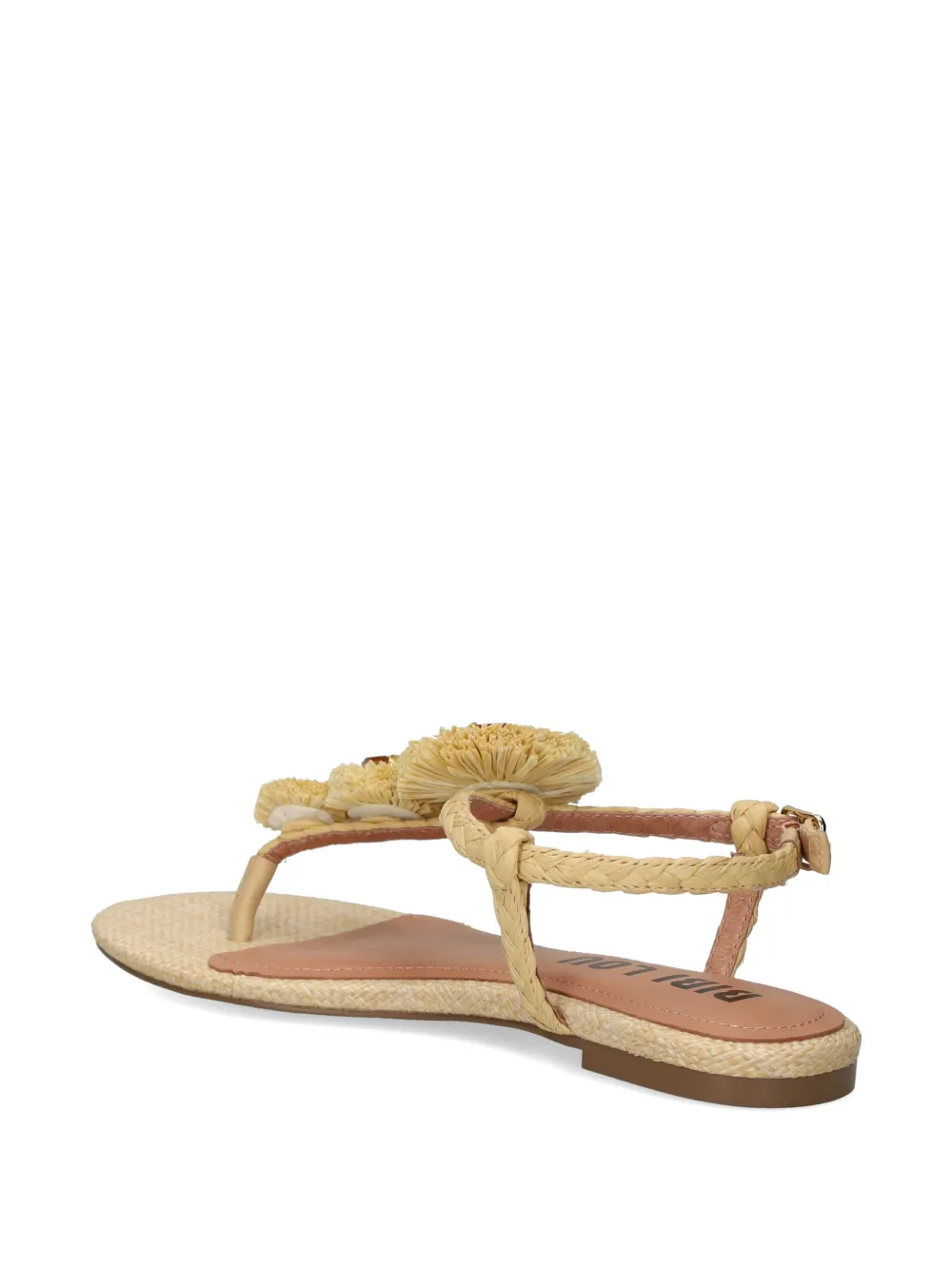 Bibi Lou Vavin crystal-embellished sandals Beige