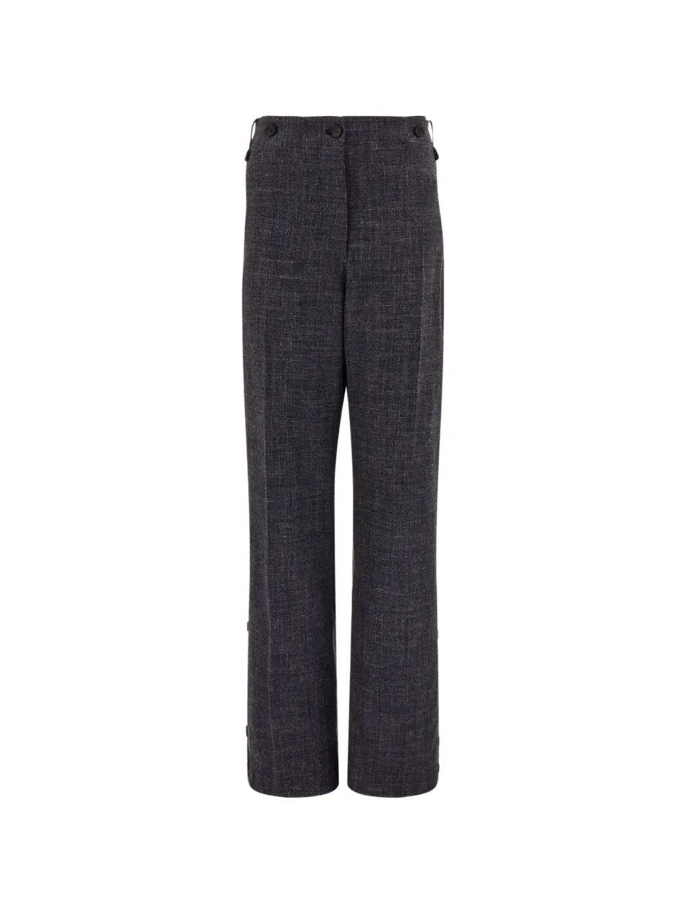 Ferragamo button up trousers - Blue