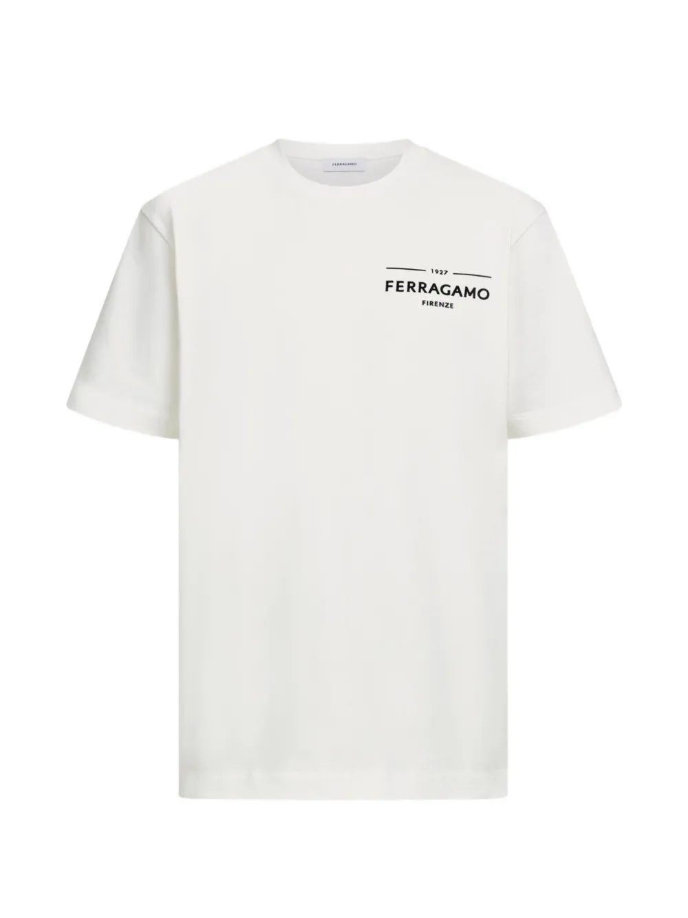 Ferragamo logo T-shirt - Weiß