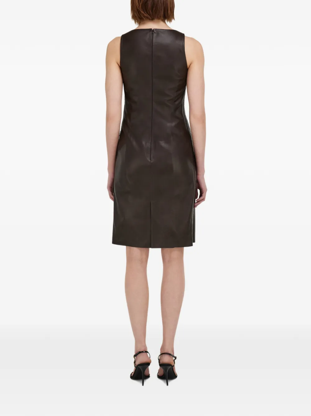 Ferragamo Nappa jurk Bruin