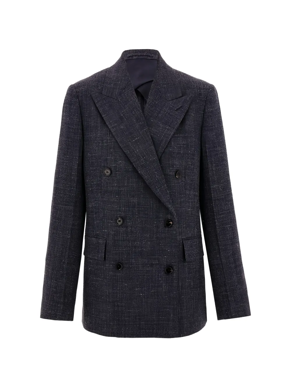 Ferragamo Blazer met dubbele rij knopen Blauw
