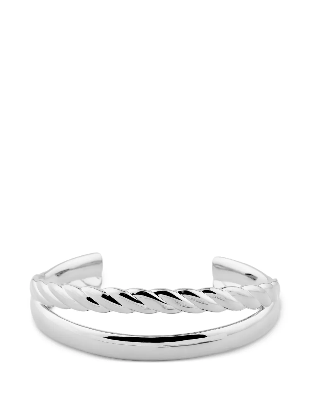 Philippe Audibert Mahela twisted cuff bracelet - Argento