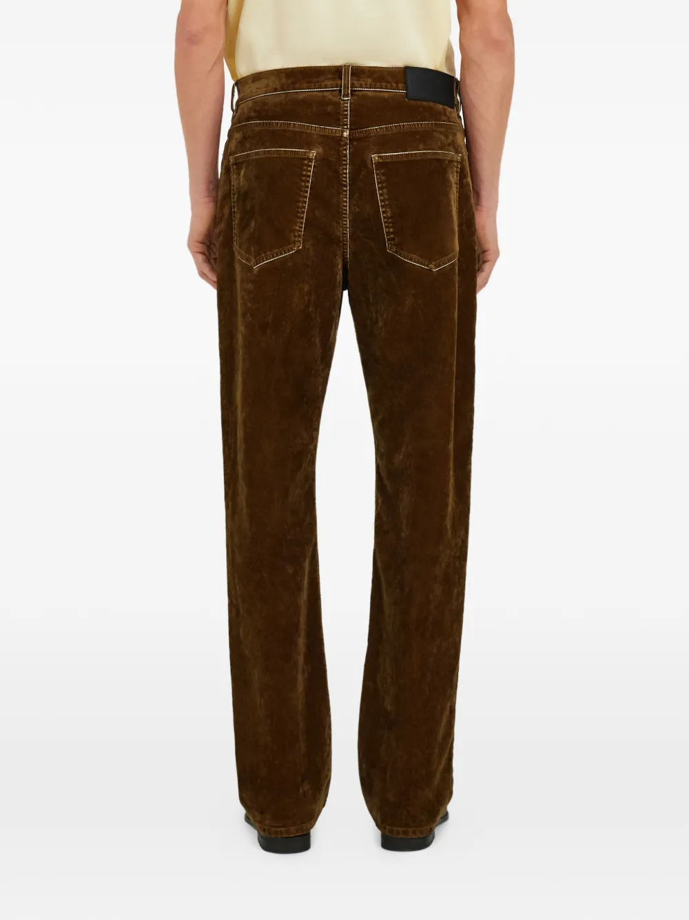 Ferragamo Broek met vijf zakken Bruin