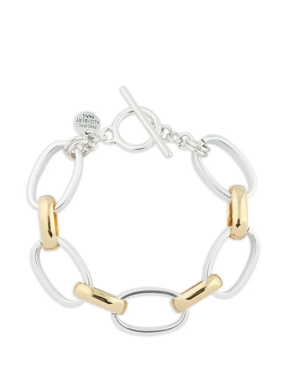 Philippe Audibert Marimay chain-link bracelet - Argento
