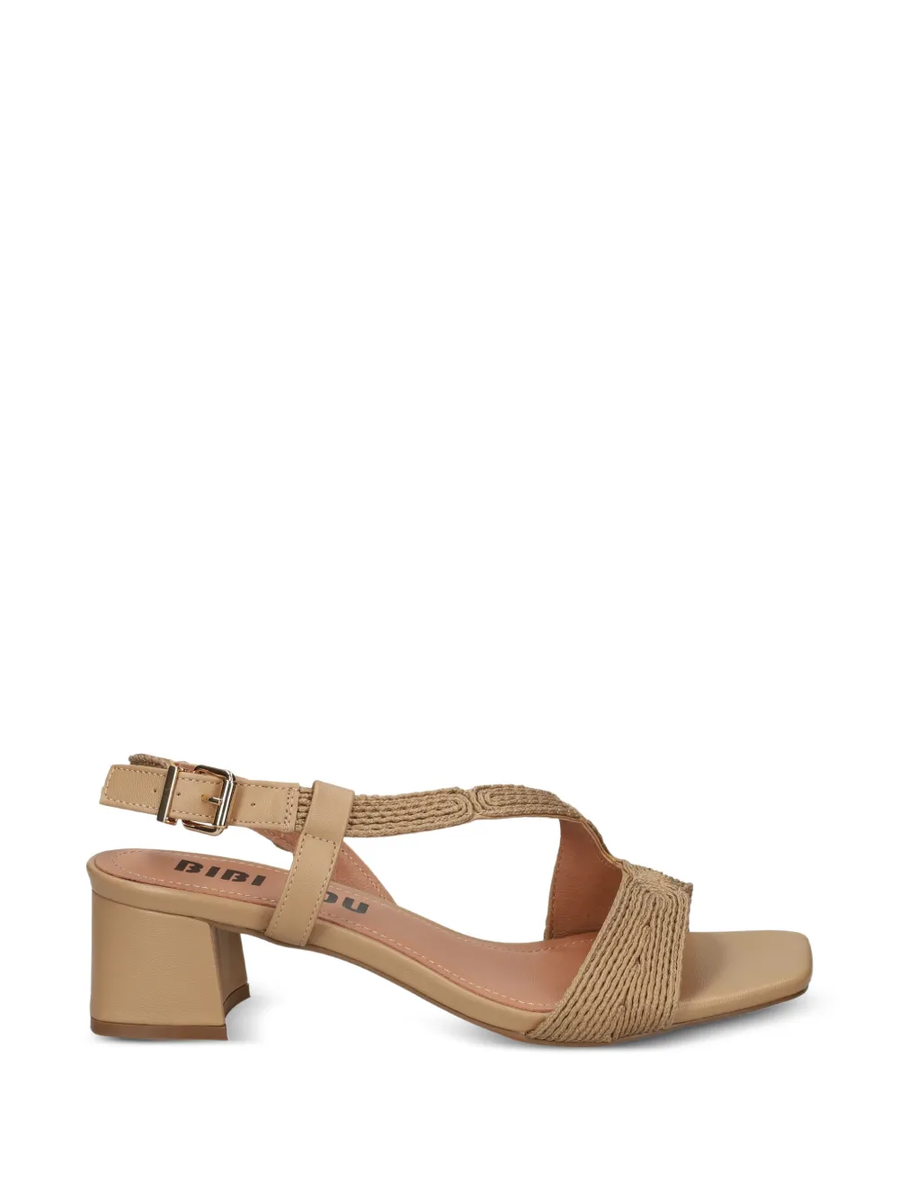 Bibi Lou Lipe sandalen met gespsluiting Beige