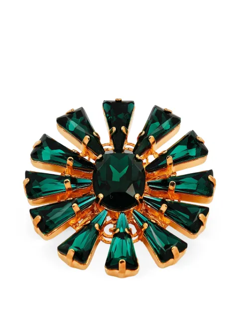 Anton Heunis broche con detalles de cristal