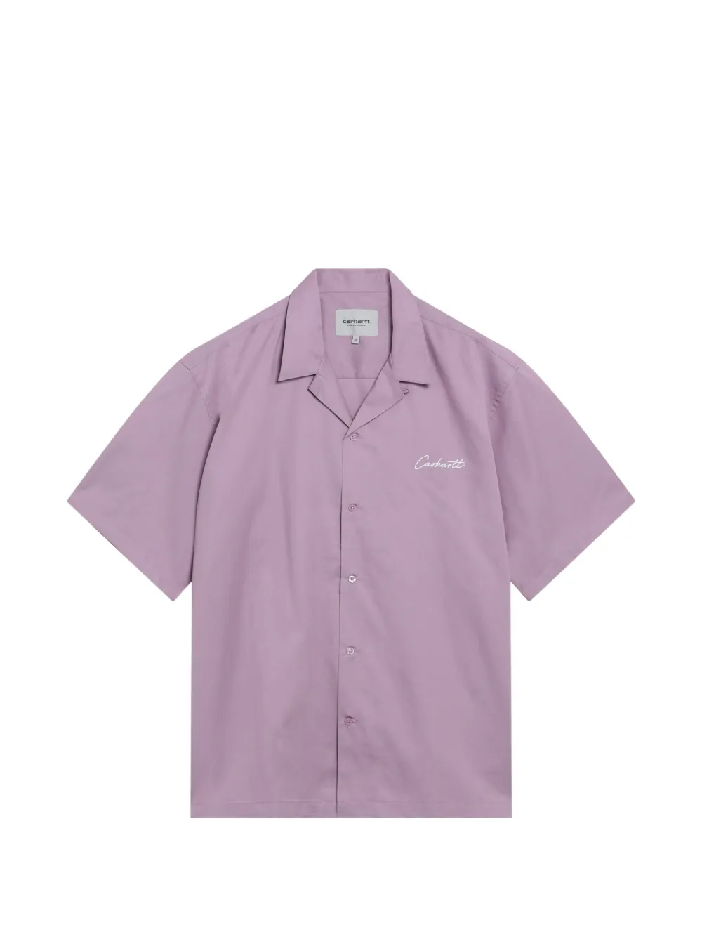 Carhartt WIP Delray overhemd met korte mouwen Paars