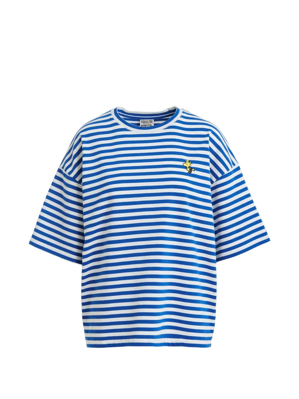 Essentiel Antwerp x Peanuts striped-pattern T-shirt - Blu