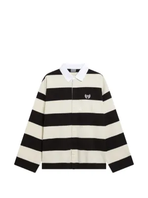 balenciaga garde robe ポロシャツ Polo shirt collars are engineered to have two styling options
