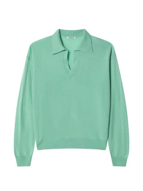 Auralee knit skipper jumper