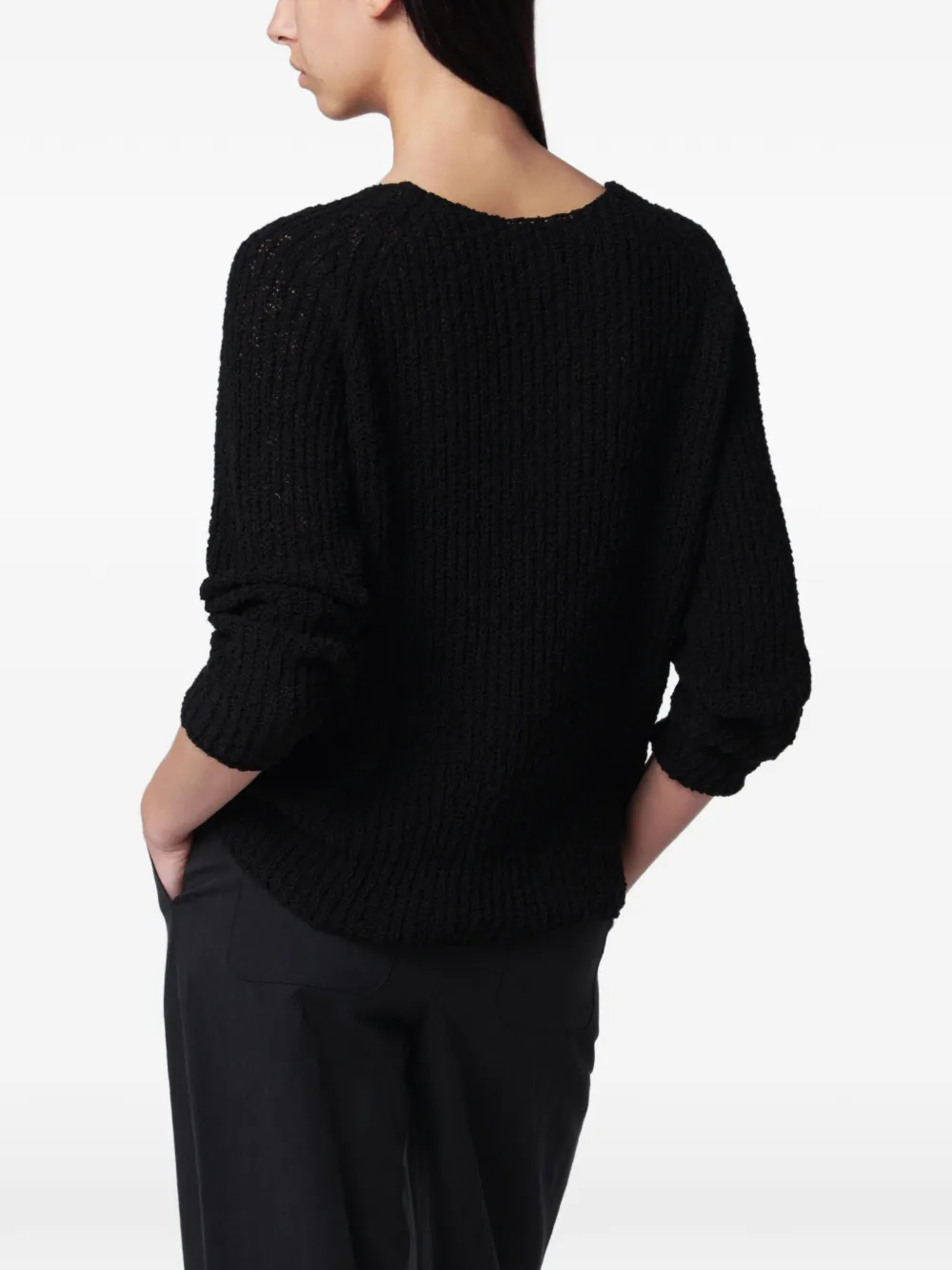  Dunst Jersey Con Cuello Redondo - Negro 