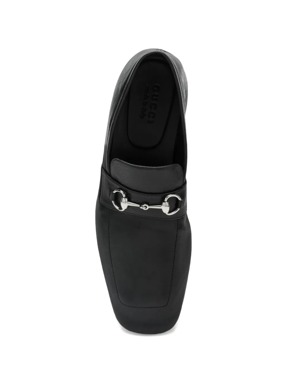 Gucci Horsebit leren loafers Zwart