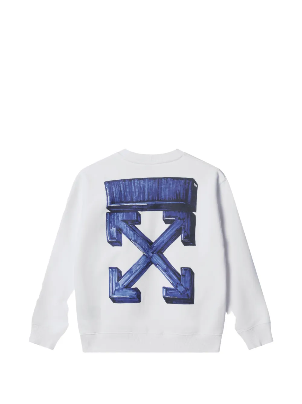 Off-White Kids Arrow Sketch sweater Wit