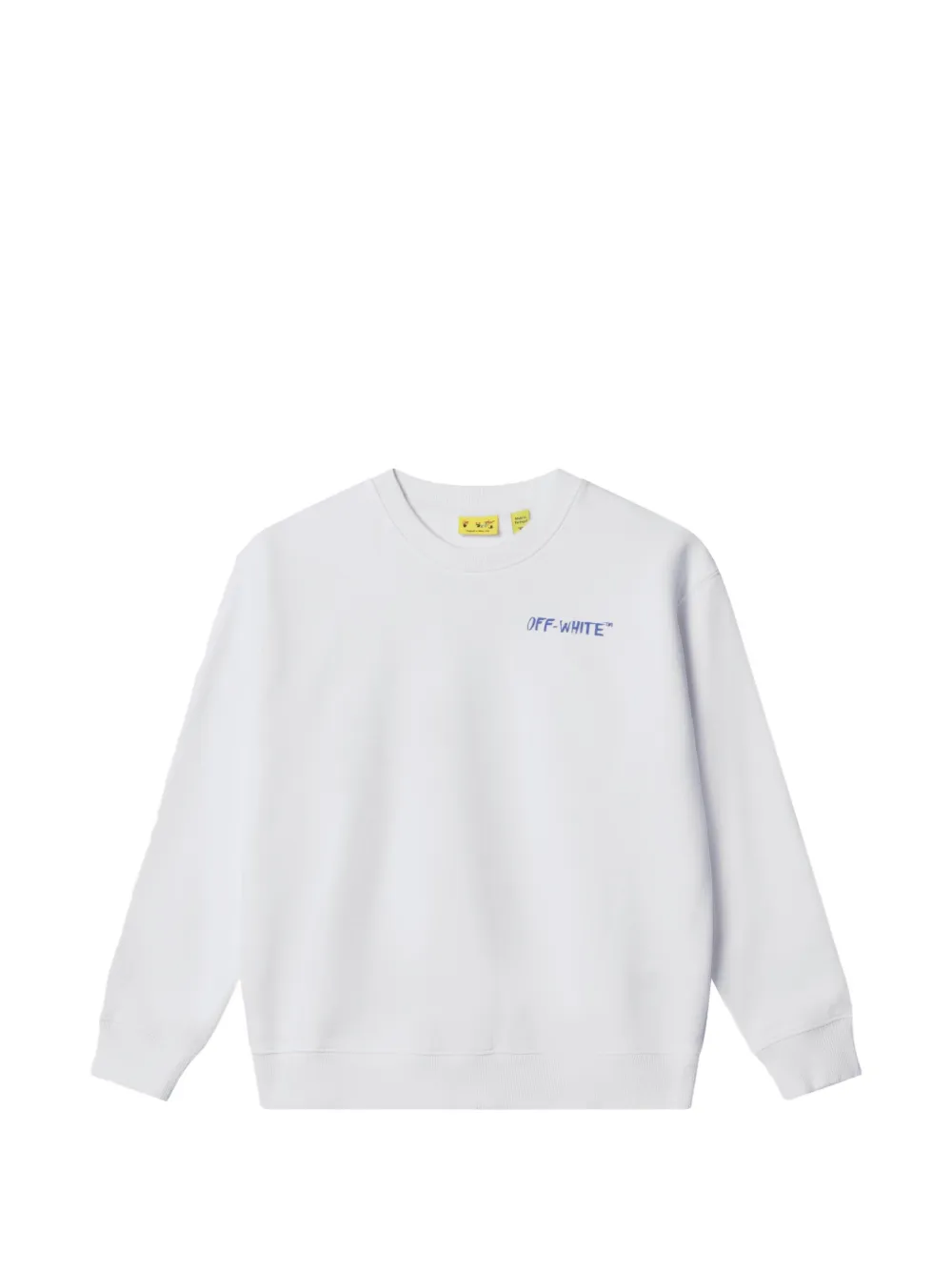 Off-White Kids Arrow Sketch sweatshirt - Bianco