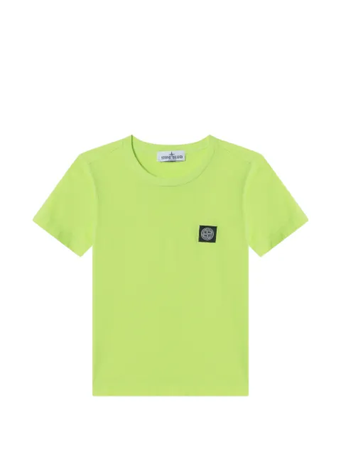 Stone Island Junior logo-patch t-shirt
