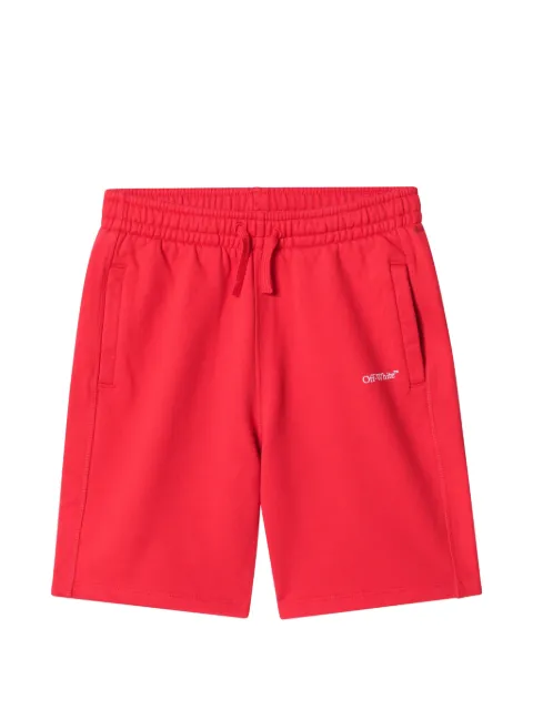 Off-White Kids logo-print shorts