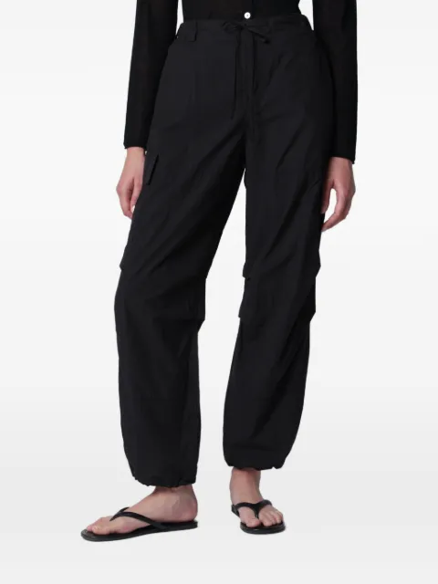 DUNST pants cargo con cordones en la pretina