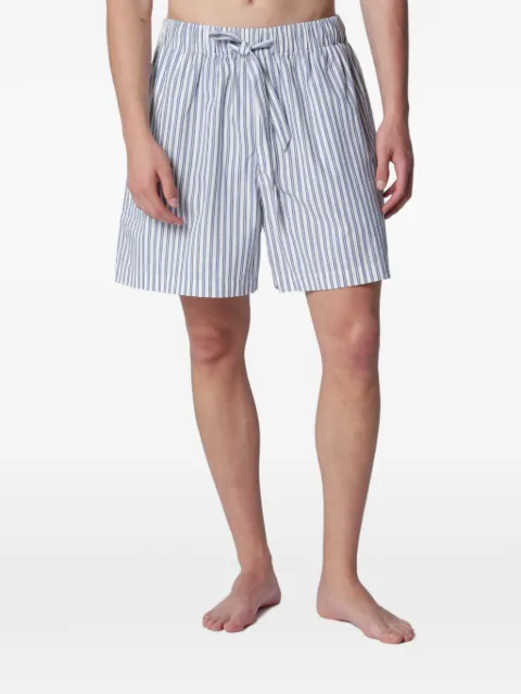 TEKLA Skagen striped pajamas shorts